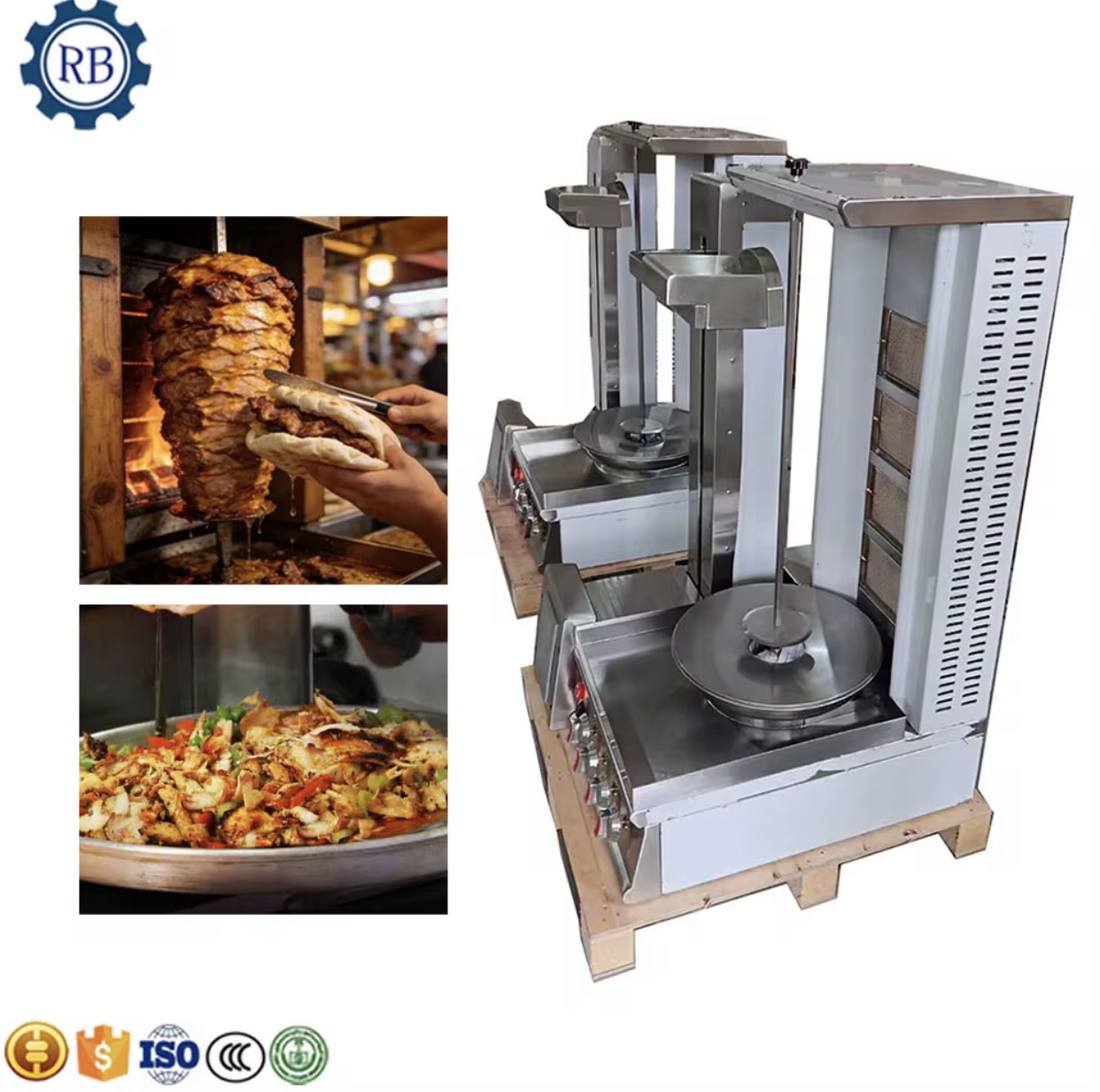Machine à shawarma automatique