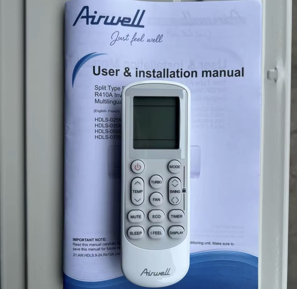 Climatiseur split airwell