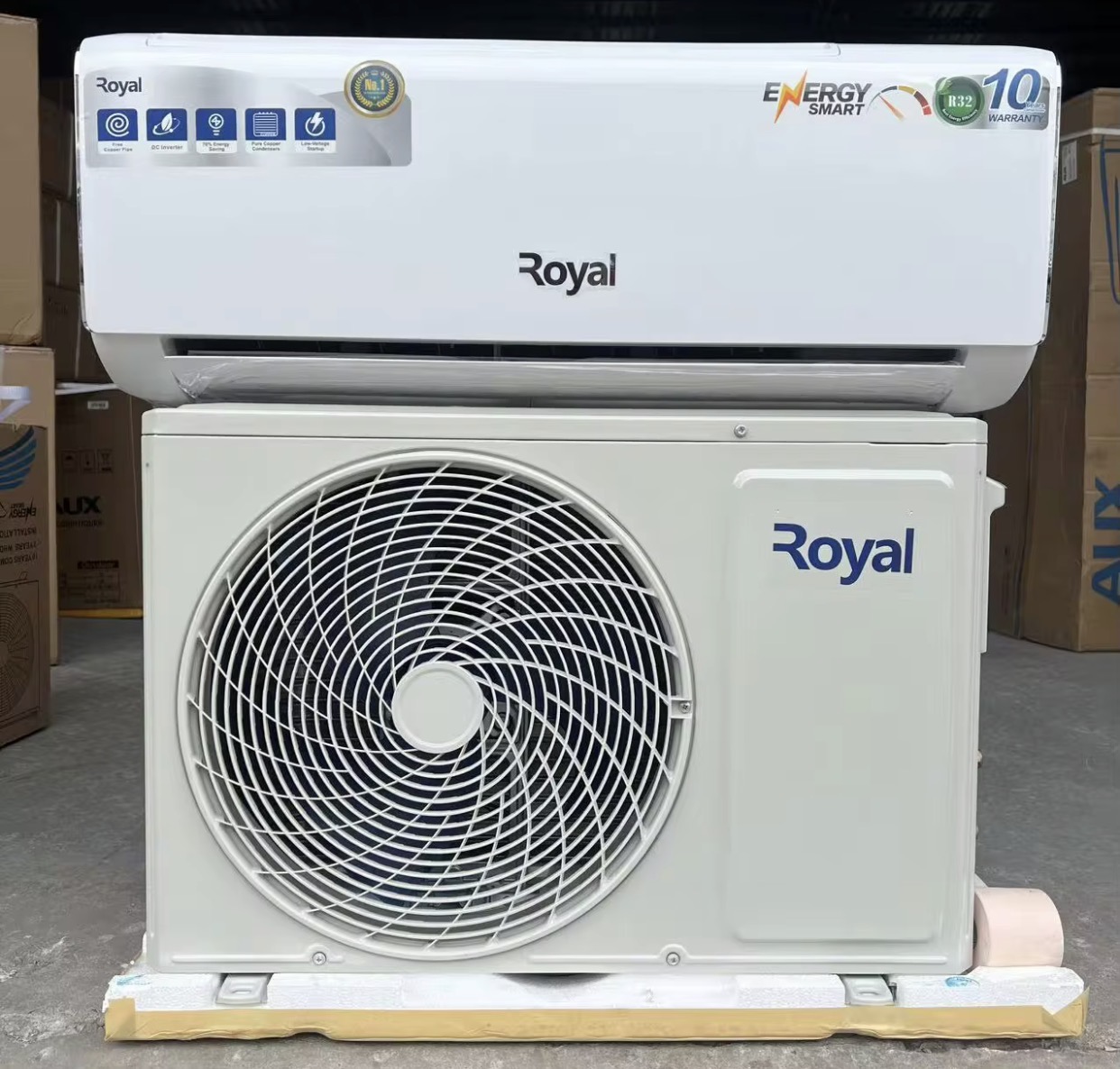 Climatiseur split royal smart wifi 1,5cv