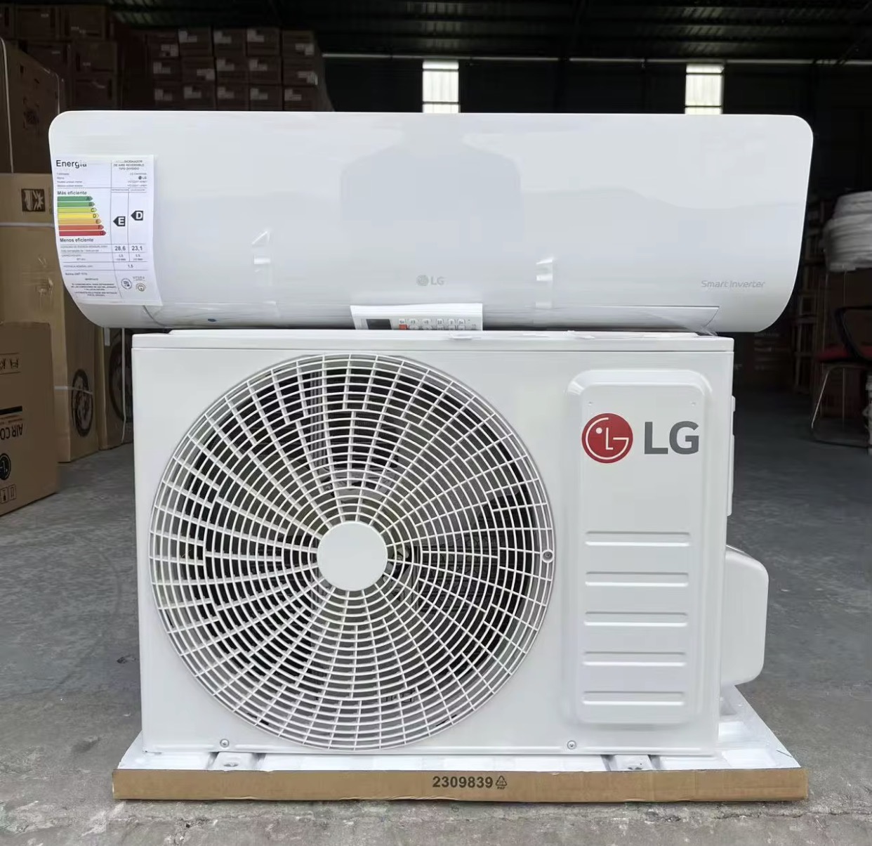 Climatiseur LG split smart inverter