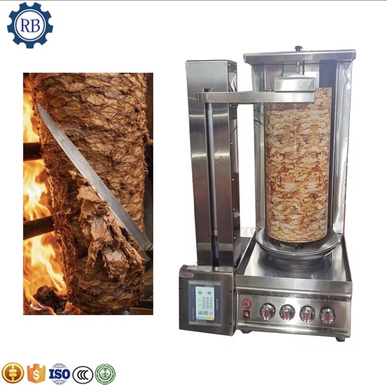 Machine à shawarma automatique
