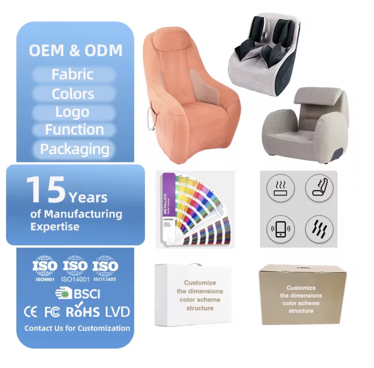 Fauteuil De Massage 4D de Luxe